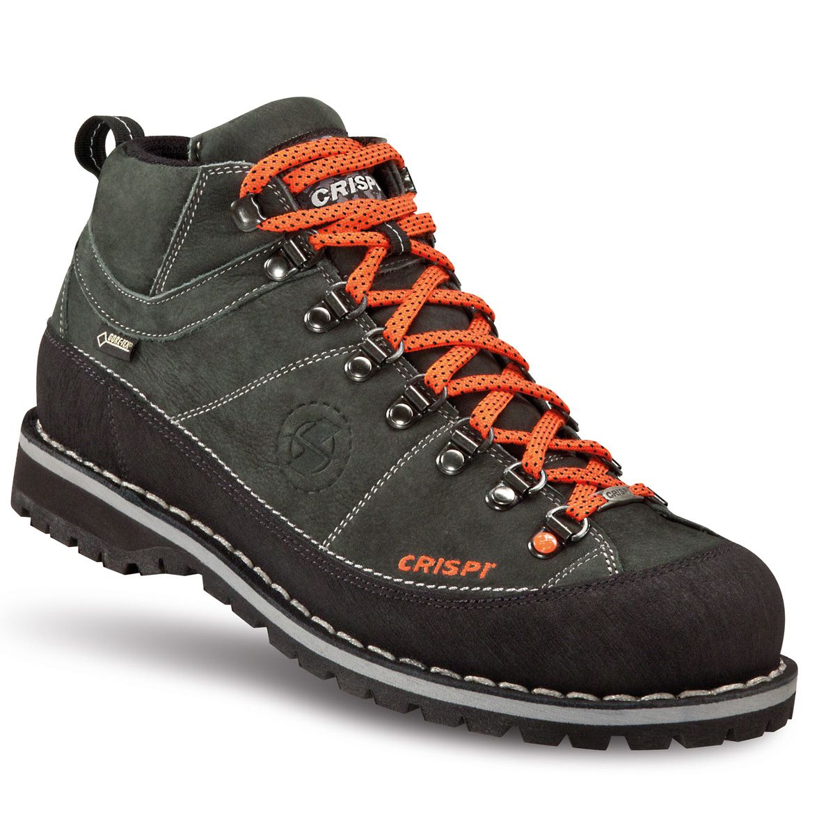 Crispi Monaco Premium GTX Wandellaarzen Zwart | 130099